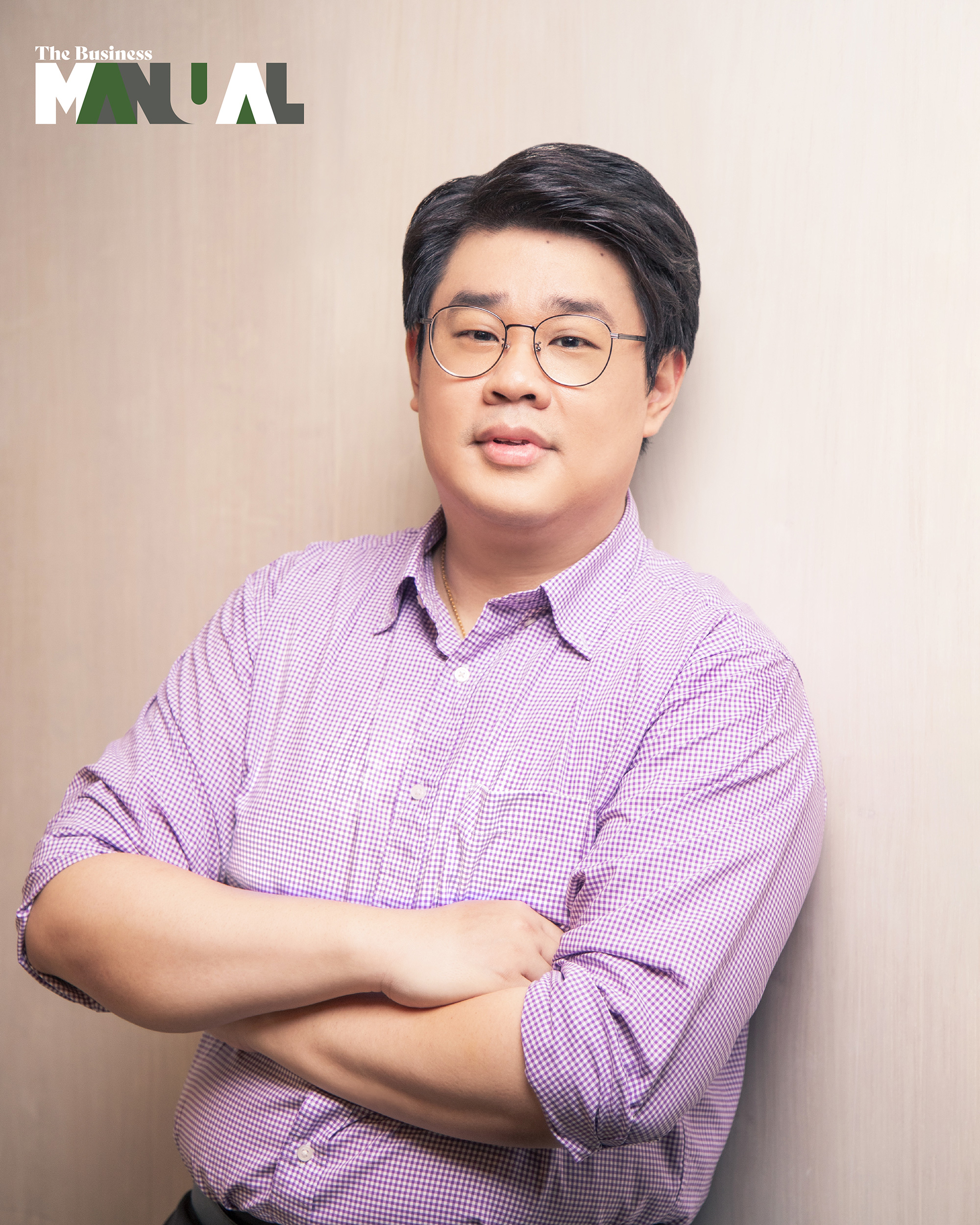 Anton Bautista, Senior Director for Deliveries and Business Development of Grab Philippines, in the Grab office