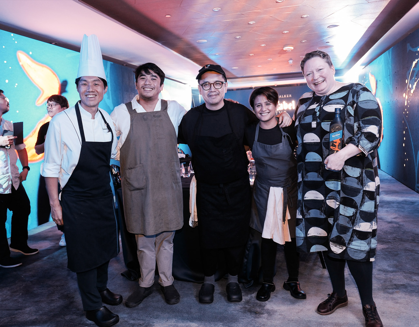 Dr. Emma Walker Chef Kei Kobayashi Angelo Comsti Chef Edwin Loh Don Baldosano Nicco Santos Quenee Vilar