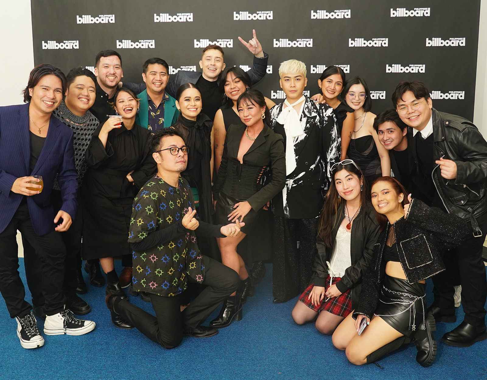 The Billboard Philippines Team. Photo Credits: KLIQ, Inc.