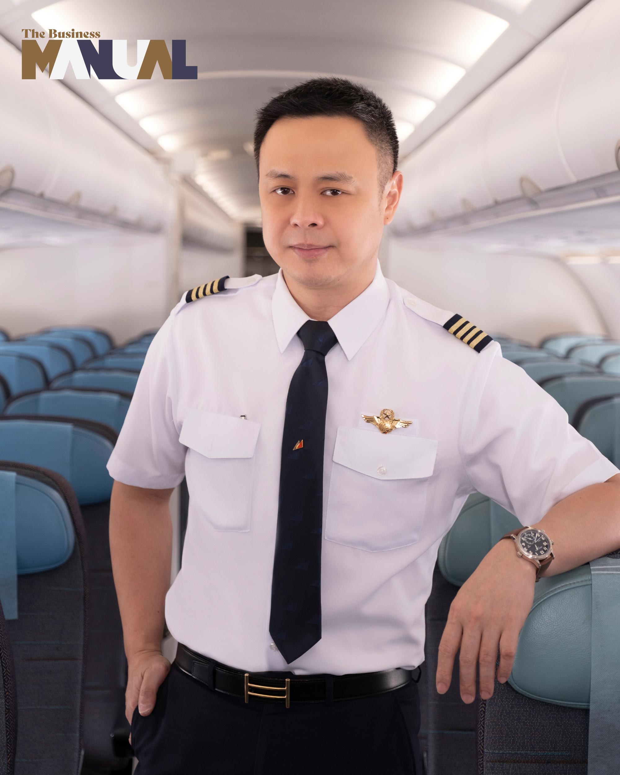 Captain Stanley Ng President and COO of Philippine Airline for The Business Manual Main Cover June 2024