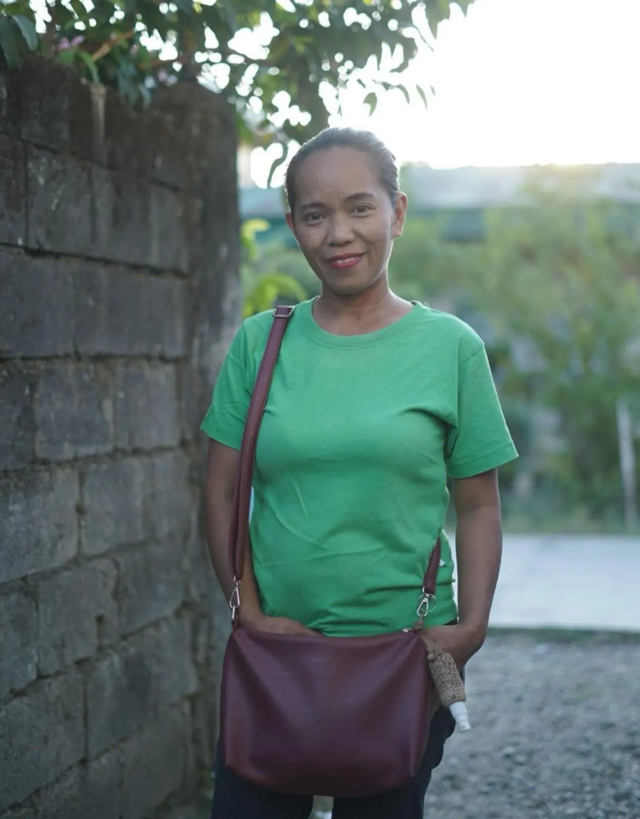 Church caretaker Jennifer, Lhoopa homeowner