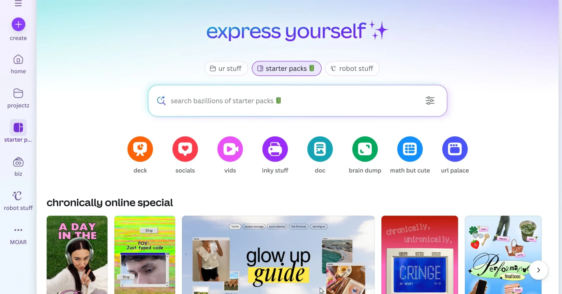 Canva's new language mode allows prompts that use online slang.