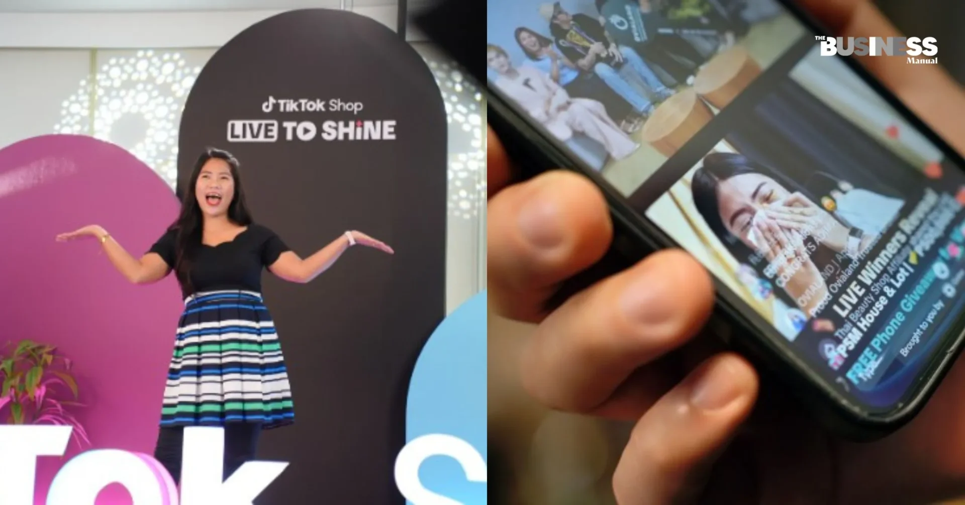 Adima Isnaji Balaman, a full-time housewife and single mother, is crowned Grand Champion of TikTok Shop’s Live to Shine in the livestreamed finale.