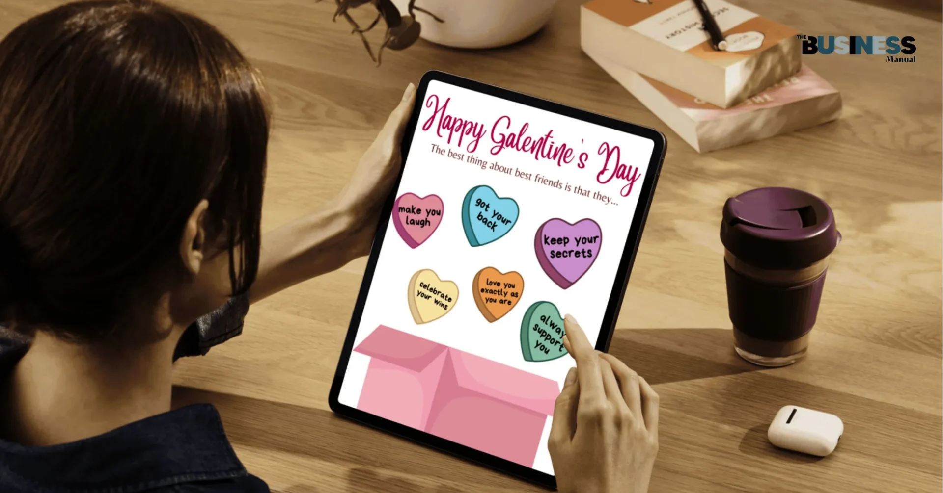 People are using design through platforms such as Canva to celebrate meaningful relationships of all kinds on Valentine's Day.