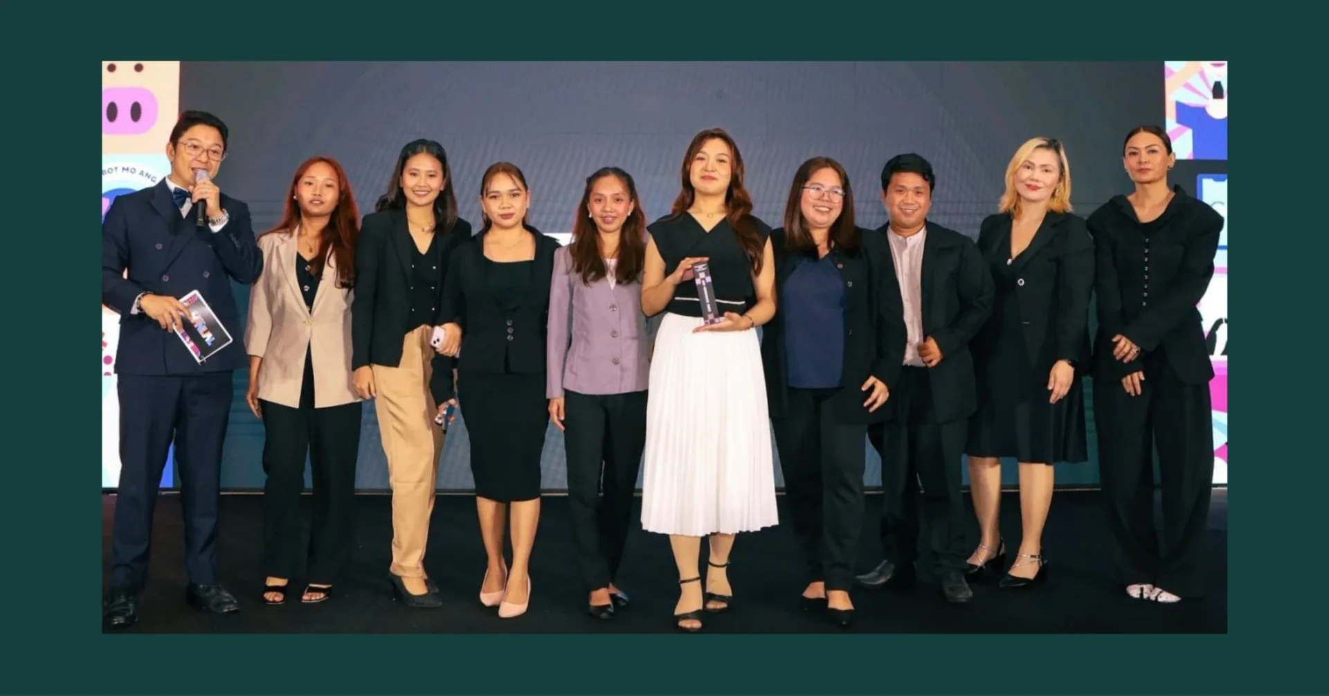 A video project won a group of five students from Cavite State University second prize at The Business Manual's BrandCon PH 2025.