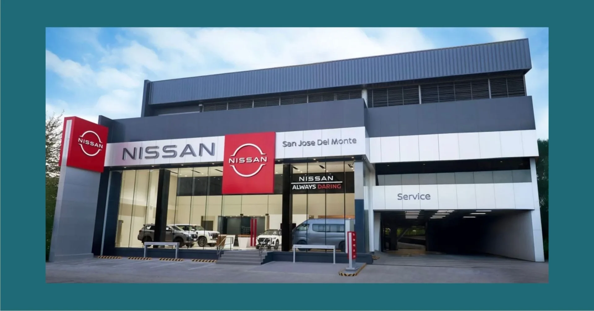 Operated by Nissan Commonwealth Inc., the San Jose del Monte dealership offers a streamlined showroom and after-sales experience.