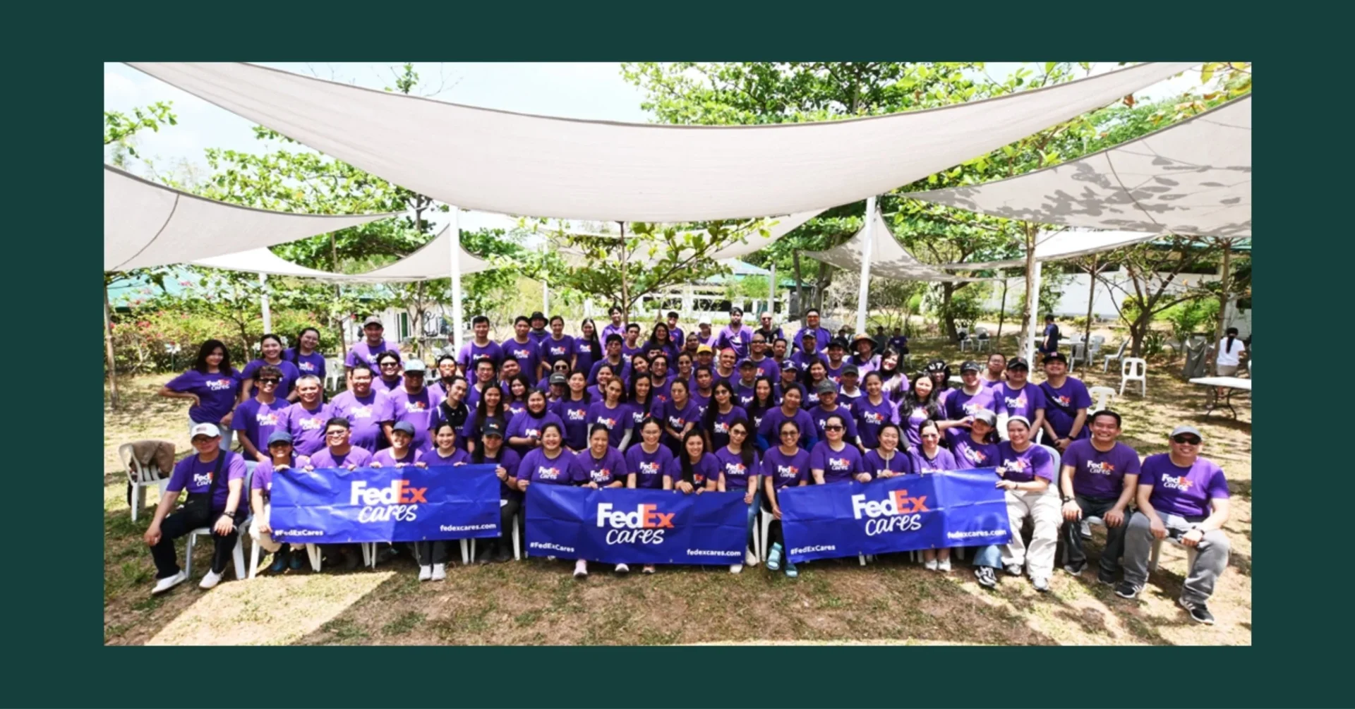 To combat deforestation and support local livelihoods, more than 100 FedEx volunteers collaborated with the GreenEarth Foundation to plant 2,000 resilient malunggay trees across 5,000 square meters in San Miguel, Bulacan.