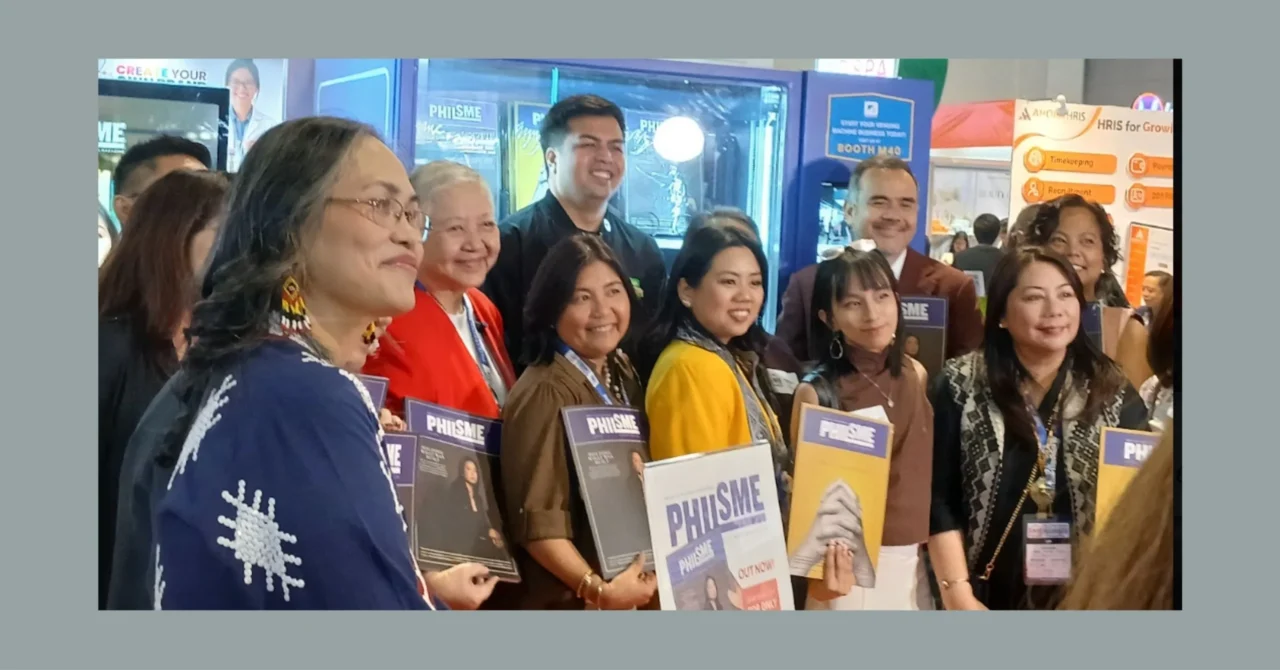 The 18th PHILSME Business Expo opened at the SMX Convention Center Manila, featuring over 190 exhibitors and the launch of the organization's business magazine.