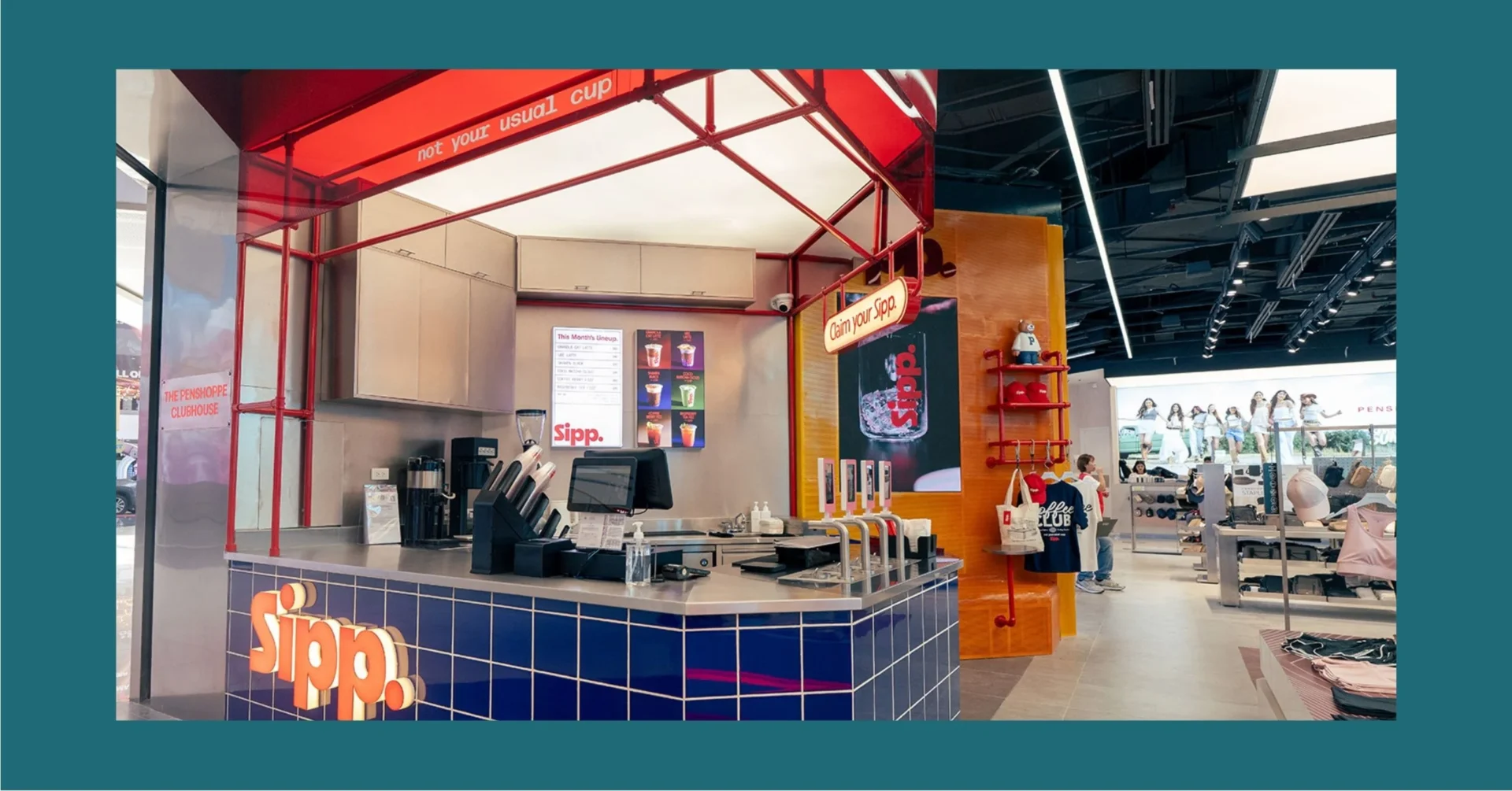 Golden ABC diversifies into F&B with SIPP, a crafted cafe concept, as it signals a shift towards a lifestyle conglomerate. Photo courtesy of Penshoppe.