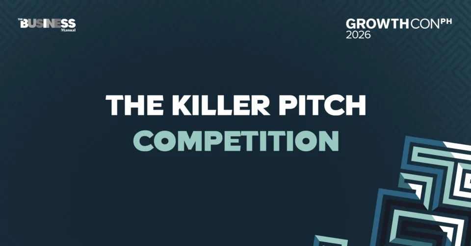 The Killer Pitch competition gives Philippine startups and MSMEs a stage at GrowthCon 2026.