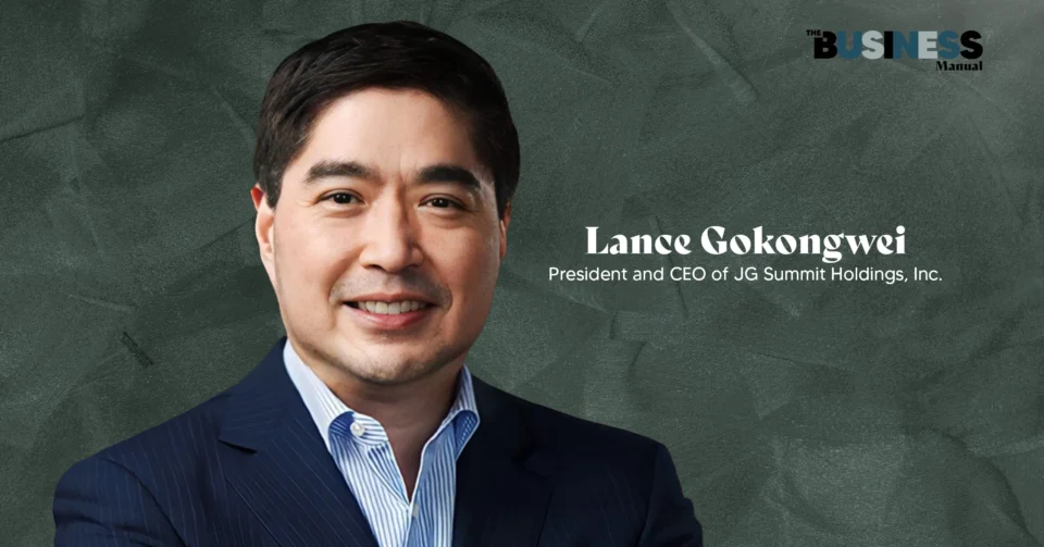 Lance Gokongwei leads JG Summit Holdings, one of the Philippines' most diversified conglomerates, which operates across six sectors.